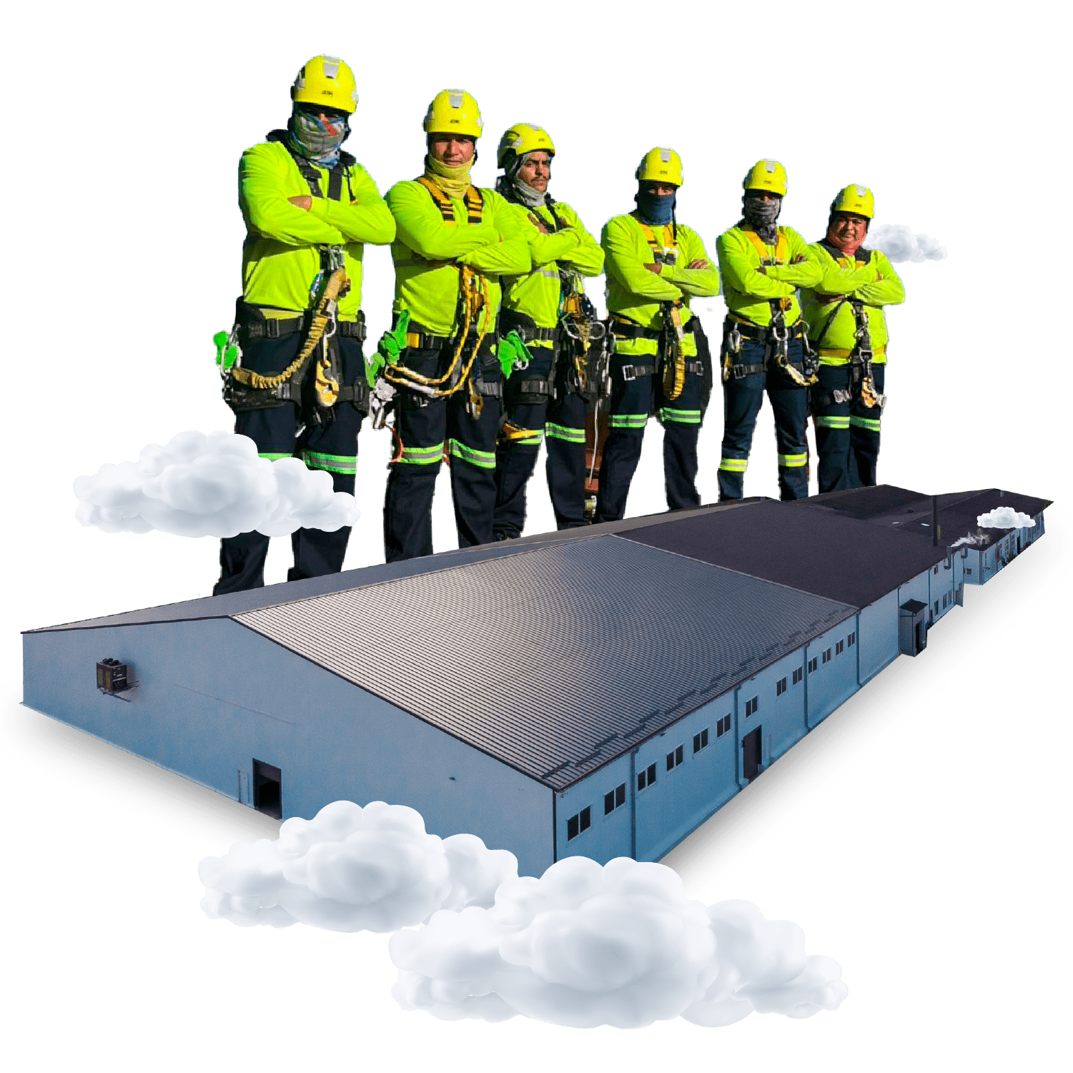 equipo-realizando-limpieza-en-alturas-en-edificio-industrial