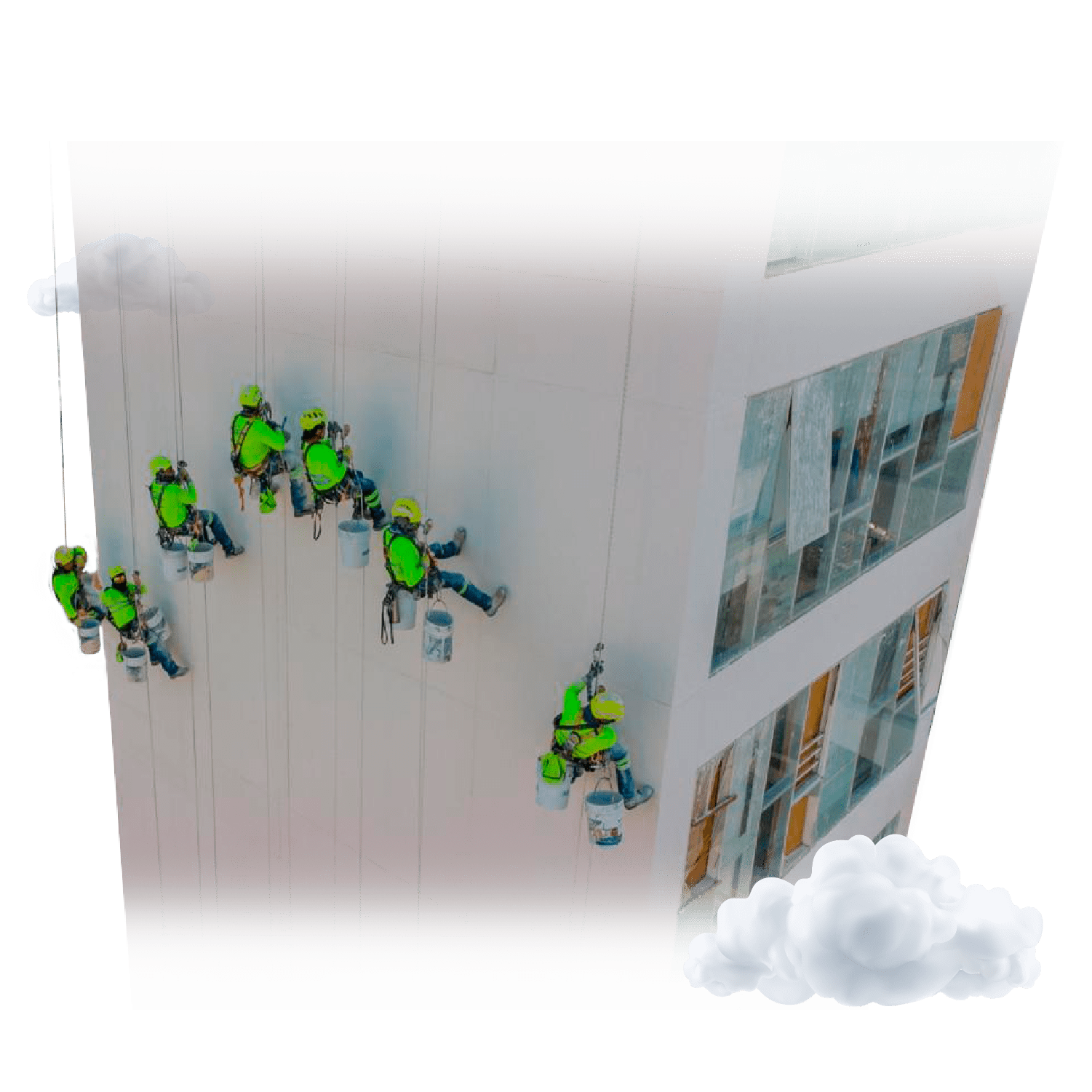 aplicación-de-sellador-en-fachada-de-vidrio-de-torre-residencial